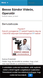 Mobile Screenshot of bessevideo.hu